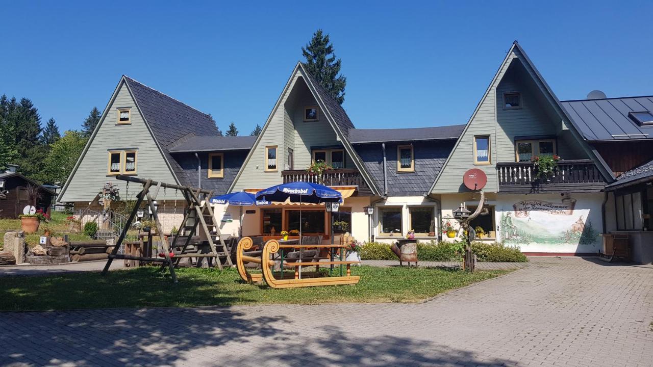 Hotel-Pension Rennsteighutte Frauenwald Kültér fotó