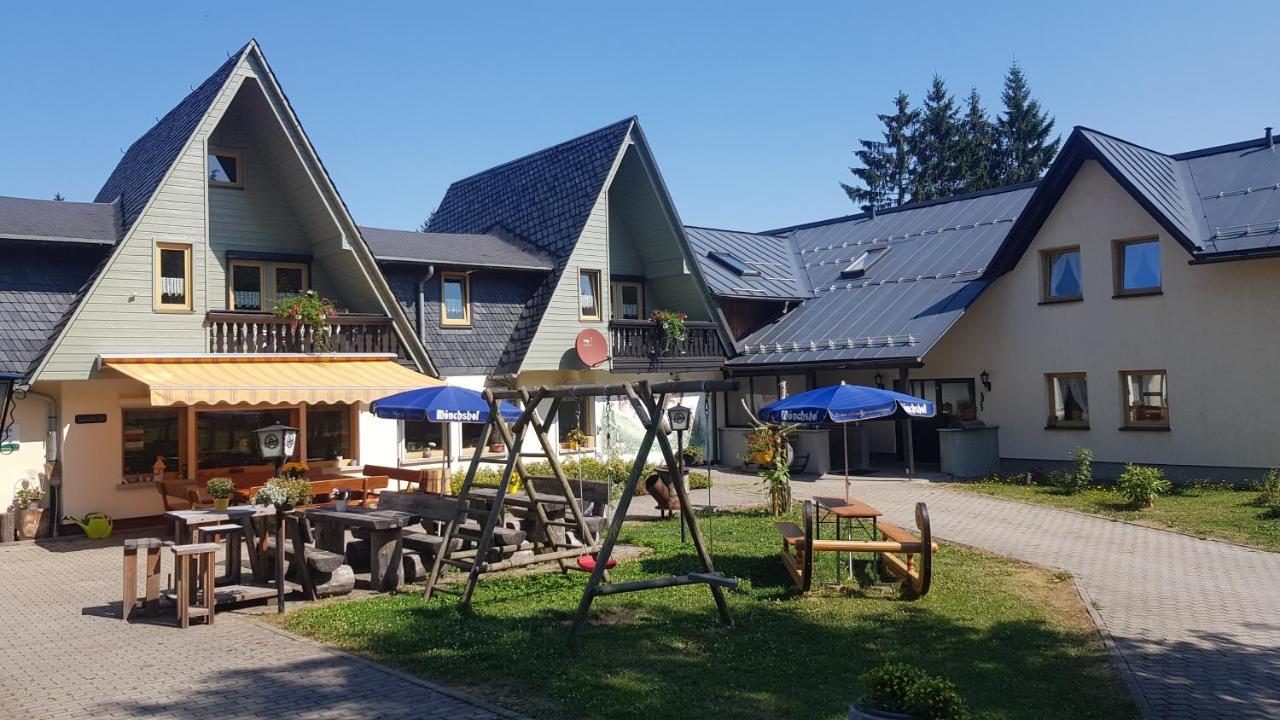 Hotel-Pension Rennsteighutte Frauenwald Kültér fotó
